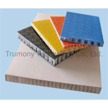 Solid Fireproof Aluminium Honeycomb Sandwich Wall Panel for Exterior Curtain Wall Facade Kitchen Board Decorative